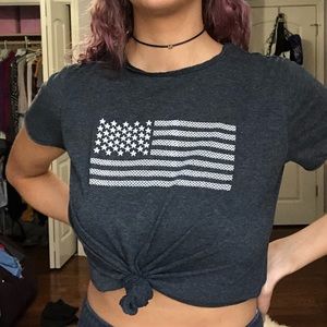 Vintage American flag T-shirt!🌈